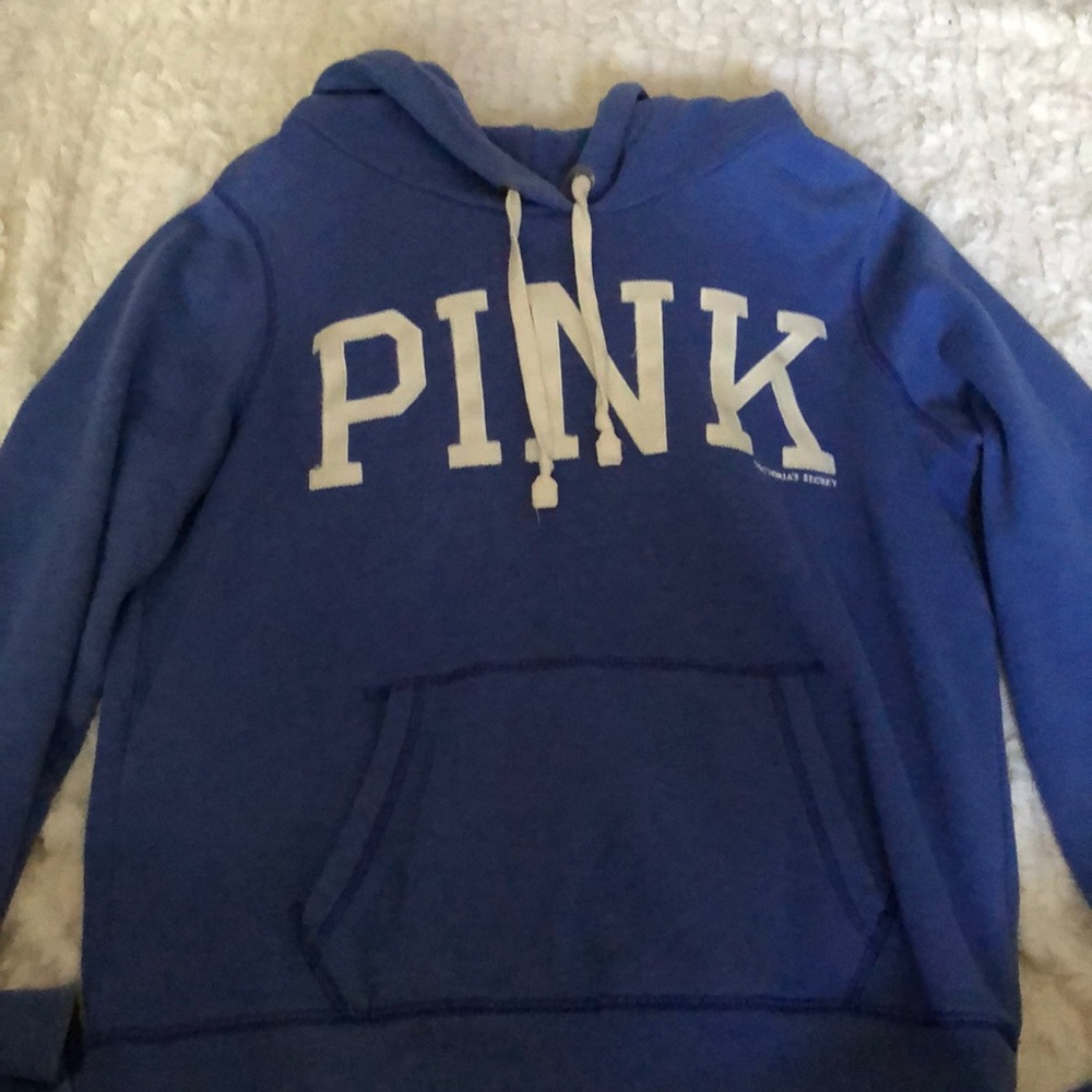 Pink hoodie. Size medium